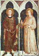 Simone Martini St.Louis of France and St.Louis of Toulouse oil on canvas